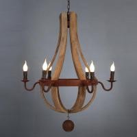 ราคา Add home Antique โคมไฟระย้าไม้แท้แฮนด์เมด รุ่น Torch 6 Bulb (12457806)