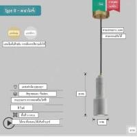 ราคา Intery โคมไฟระย้า โคมไฟระย้าข้างเตียง CT223A293 SOTMIA 05_C Warm Light (12495522)