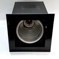 ราคา Leon Light โคมไฟดาวน์ไลท์ฝังฝ้าปรับมุม 1xE27 รุ่น GDL03 13.5x13.5x17 cm. ขอบดำ (10566169)
