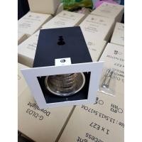 ราคา Leon Light โคมไฟดาวน์ไลท์ฝังฝ้าปรับมุม 1xE27 รุ่น GDL03 13.5x13.5x17 cm. ขอบขาว (10566168)