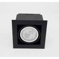 ราคา Leon Light โคมดาวน์ไลท์ฝังฝ้าปรับมุม LED 7W รุ่น GDL07 13.5x13.5x11 cm. แสงวอร์ม สีดำ (10562748)