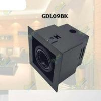 ราคา Leon Light โคมดาวน์ไลท์ฝังฝ้าปรับมุม 1xMR16 รุ่น GDL09 ขอบสีดำ 13.5x13.5x11 cm. (10558203)