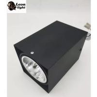 ราคา Leon Light โคมดาวน์ไลท์ติดลอย ปรับมุมได้ 1xE27 รุ่น GDL05 11x11x16.5 cm. สีดำ (10558297)