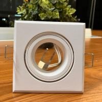 ราคา ILLUSPACE โคมไฟดาวน์ไลท์ (Downlight) โคมไฟฝังฝ้า โคมไฟติดฝ้า โคมไฟสี่เหลี่ยม โคมไฟสีขาว โคมไฟใช้หลอดMR16 หลอดMR16 ขั้วหลอดGU5.3 SG0048 (12176860)