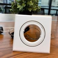 ราคา ILLUSPACE โคมไฟดาวน์ไลท์ (Downlight) โคมไฟฝังฝ้า โคมไฟติดฝ้า โคมไฟสี่เหลี่ยม โคมไฟสีขาว โคมไฟภายใน โคมไฟใช้หลอดGU10 หลอดGU10 SG0045 (12176867)