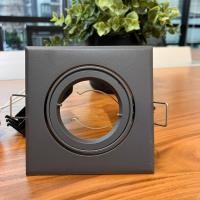 ราคา ILLUSPACE โคมไฟดาวน์ไลท์ (Downlight) โคมไฟฝังฝ้า โคมไฟติดฝ้า โคมไฟสี่เหลี่ยม โคมไฟสีดำ โคมไฟแบรนด์SG โคมไฟใช้หลอดGU10 หลอดGU10 SG0084 (12176863)