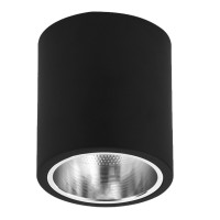 ราคา PK Lighting Center ดาวน์ไลท์ติดลอย กระบอกกลม 5 นิ้ว ดำ (10067713)