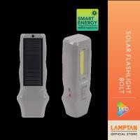 ราคา LAMPTAN ไฟฉายและตะเกียงพร้อมที่ชาร์จ 2 in 1 USB LED Solar Flashlight Bolt 1w+3w ไฟฉาย Solar Flashlight Daylight (10353988)