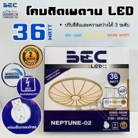 ราคา หจก.เมืองสว่างการไฟฟ้าไลท์ติ้ง2019 โคมไฟLED BEC สามารถเปลี่ยนแสงได้ 36w NEPTUNE 03 สี (10478414)