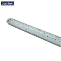ราคา LUMITRON โคมไฟกันน้ำ กันฝุ่น 2x28W T5 ฟลูออเรสเซนต์ ใส่หลอด LED T5 ยาว 120ซม. ราคาโคมเปล่า รุ่น AQPT5-228FL-SS 2x28W AQPT5-228FL-SS (10542223)