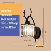 ราคา โคมไฟเซ็นเซอร์ชาร์จได้usb ไฟเซนเซอร์ อัตโนมัติ ไฟเซ็นเซอร์ ไฟเซ็นเซอร์ led ไฟเซ็นเซอร์ทางเดิน โคมไฟหรู 11Voice sensor (10588028)