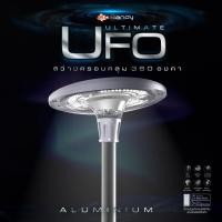 ราคา Randy UFO ULTIMATE วัสดุอลูมิเนียม ที่สุดของไฟUFO สว่างจุใจ ไฟติดยันเช้า UFO ULTIMATEไฟโซล่าเซลล์ UFO 1200w (10944590)