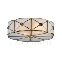 ราคา Candlelight โคมไฟเพดานทองเหลือง AS-9161 ทองเหลือง,แก้ว E27x4 (11071760)