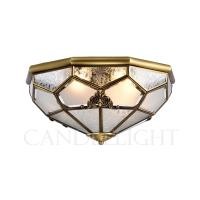 ราคา Candlelight โคมไฟเพดานทองเหลือง AS-9164 ทองเหลือง,แก้ว E27x4 (11071765)