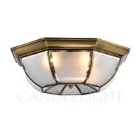 ราคา Candlelight โคมไฟเพดานทองเหลือง AS-9163 ทองเหลือง,แก้ว E27x4 (11071764)