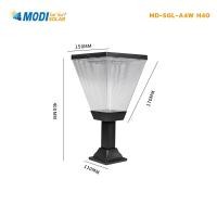 ราคา modi โคมไฟหัวเสา ตั้งพื้น โซล่าเซลล์ รุ่น md-sgl-a4w-h40 (12014263)