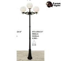 ราคา Leon Light โคมไฟสนาม ขั้วE27 NO.27 ATU-205/3 8" (12311087)