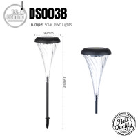 ราคา tc โคมไฟปักสนามโซล่าเซลล์ โคมไฟตกแต่ง ไฟสนามโซล่าเซลล์ รุ่น ds003b trumpet solar lawn lights คุณภาพดี ทนทาน (12320543)