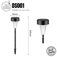 ราคา tc โคมไฟปักสนามโซล่าเซลล์ โคมไฟตกแต่ง ไฟสนามโซล่าเซลล์ รุ่น ds001 unbrella solar lawn lights คุณภาพดี ทนทาน (12320512)