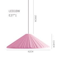 ราคา Light About (CL038C) - โคมไฟแขวนเพดานเรซิ่น - W42xH13.4 cm Pink (12477292)