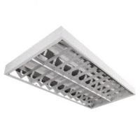 ราคา PK Lighting Center โคมตะแกรงติดลอย 2x18W 60x60CM. สีขาว 2x18W (10106537)