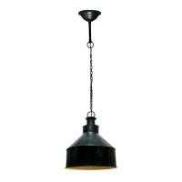 ราคา YFACTORY โคมไฟแขวน แบบที่1 สี Galvanized IRON PENDANT LAMP WORN OUT BLACK BLACK MATT (10238348)