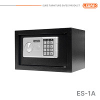ราคา SURE FURNITURE ตู้เซฟสามัญประจำบ้าน ES-1A รุ่น หน้ากว้าง 31 cm. สีดำ บริการหลังการขายตลอดอายุการใช้งาน ขนาด W.31xD.20xH.20 cm. ดำ (10559828)