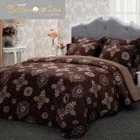 ราคา TULIP Cotton Sure 500 เส้นด้าย ชุดเครื่องนอน ผ้าปูที่นอน ผ้าห่มนวม พิมพ์ลาย CINNAMON-1 ชุด 6 ฟุต 6 ชิ้น (12297713)