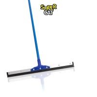 ราคา SUPERCATTHAILAND l SUPERCAT ยางรีดน้ำ ยางไล่น้ำ ขนาด 18 นิ้ว ไม้กวาดยางรีดน้ำ ด้ามเหล็กกันสนิม 100 x 30 x 12 SUPERCAT สี (10522783)
