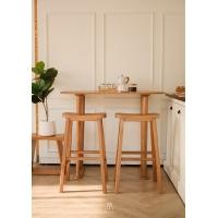 ราคา MAAI Design Basuru stool เก้าอี้นั่งสตูลสูง74cm เก้าอี้บาร์ Oak03203 (10836394)