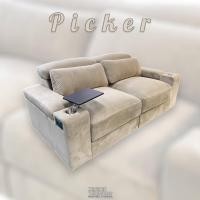 ราคา D and A Living รุ่น โซฟารุ่น Picker 2 ที่นั่ง i-Shape ผ้า/หนังเทียม (12669358)