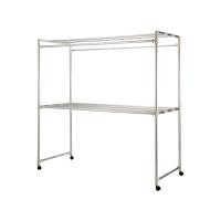 ราคา Homehuk ราวตากผ้าแสตนเลส 8 เส้น รุ่นไจแอนท์ ขนาด 150 X 60 X 150 ซม. สีเงิน (12145417)