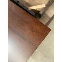 ราคา Evergreen Furniture ชุดโต๊ะทานข้าวไม้ยางพารา130 * 74 * 74 (4 ที่นั่ง) พร้อมเก้าอี้เบาะเทา 4 ตัว Walnut (12181053)