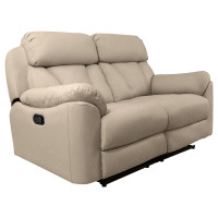 ราคา Future Living โซฟาปรับนอน แบบปรับมือ 2 ที่นั่ง รุ่น Emperor ครีม ผ้าลินิน (12505273)