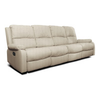 ราคา Future Living โซฟาปรับนอน แบบปรับมือ 4 ที่นั่ง รุ่น Extra Juliet ครีม ผ้าลินิน (12512333)