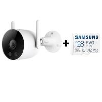 ราคา IMILAB EC3 Lite กล้องวงจรปิด Ai ไล่โจร คมชัด 2K กันน้ำ กันฝุ่น IP66 แอปฯ Mi Home -2Y กล้อง + SD 128 GB (12257128)