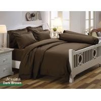 ราคา Jessica เจสสิก้า (ลายขายดี) สีพื้น ลายทั่วไป ลายลิขสิทธิ์ ป้องกันไวรัส ครบเซท ผ้านวมและผ้าปูที่นอน (นวมหนา) ขนาด 6 ฟุต สีน้ำตาลเข้ม ผ้านวม + ผ้าปู 6 ฟ (12352918)