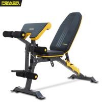 ราคา POWER REFORM เก้าอี้ยกน้ำหนัก รุ่น Fighter ม้ายกดัมเบล เก้าอี้ออกกำลังกาย Adjustable Weight Bench New (12229881)