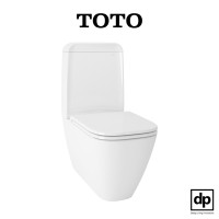 ราคา TOTO สุขภัณฑ์แบบสองชิ้น รุ่น CST273U สีขาว ติดตั้งแบบท่อออกผนัง (12024342)