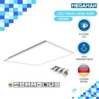 ราคา Estalux Electric MEGAMAN โคมไฟ LED panel 40W สี่เหลี่ยม ฝังฝ้า ขอบขาว (60*60cm),(30*120cm) 40W (30*120Cm.),COOLWHITE (4000K) (12580653)