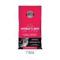 ราคา World's Best Cat Litter Multiple Cat Unscented ทรายแมว สูตรมัลติเปิ้ล แคท ถุงสีแดง 7 ลิตร (12521174)
