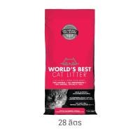 ราคา World's Best Cat Litter Multiple Cat Unscented ทรายแมว สูตรมัลติเปิ้ล แคท ถุงสีแดง 28 ลิตร (12521179)