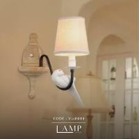 ราคา โคมไฟห้อยเพดานรุ่นไฟวินเทจ ( Vintage pendant lamp) Vin0004 wood+iron+frabic shade (10846209)