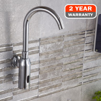 ราคา Smart ST-0112A ก๊อกน้ำอัตโนมัติ/ก๊อกน้ำเซ็นเซอร์/ก๊อกผนัง สำหรับติดผนัง เงิน มาตรฐาน 1/2 นิ้ว โมเดิร์น (10034433)