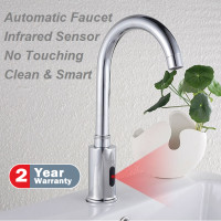 ราคา Smart ST-0203 ก๊อกน้ำอัตโนมัติ/ก๊อกน้ำเซ็นเซอร์/ก๊อกอ่างล้างหนัา โครเมียม มาตรฐาน 1/2 นิ้ว Automatic (10034437)