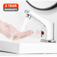 ราคา Smart ST-0502 ก๊อกน้ำอัตโนมัติ/ก๊อกน้ำเซ็นเซอร์/ก๊อกอ่างล้างหนัา โครเมี่ยม มาตรฐาน Automatic (10508143)