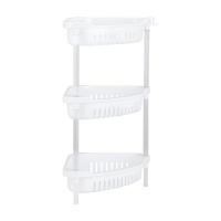 ราคา INDEX LIVING MALL ชั้นวางของเข้ามุม 3 ชั้น รุ่นวินสัน สีขาว (12490484)