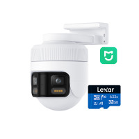 ราคา IMILAB EC6 Panorama กล้องวงจรปิด มุมมองกว้าง 180° คมชัด 3.5K หมุนได้ 344° รองรับแอปฯ Mi Home -2Y กล้อง + SD 32 GB (12551563)