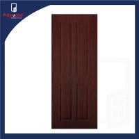 ราคา Polywood Official uPVC LPNR-005 80x200x3.5 CM. สีเรดเชอร์รี่ (เจาะ) (10364497)
