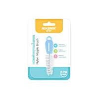 ราคา Babi Goods แปรงล้างจุกนมไนลอน ยืดหยุ่น คืนตัวได้ดี Nuebabe ฟ้า (12348532)